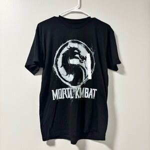 NWT Mortal Kombat Black Graphic T-Shirt Large